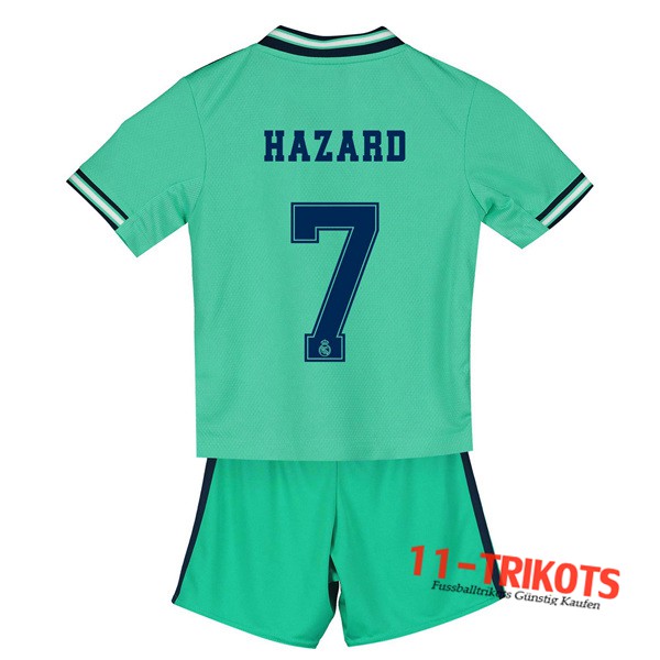 Neuestes Fussball Real Madrid (HAZARD 7) Kinder Third 2019 2020 | 11-trikots