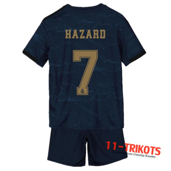 Neuestes Fussball Real Madrid (HAZARD 7) Kinder Auswärtstrikot 2019 2020 | 11-trikots