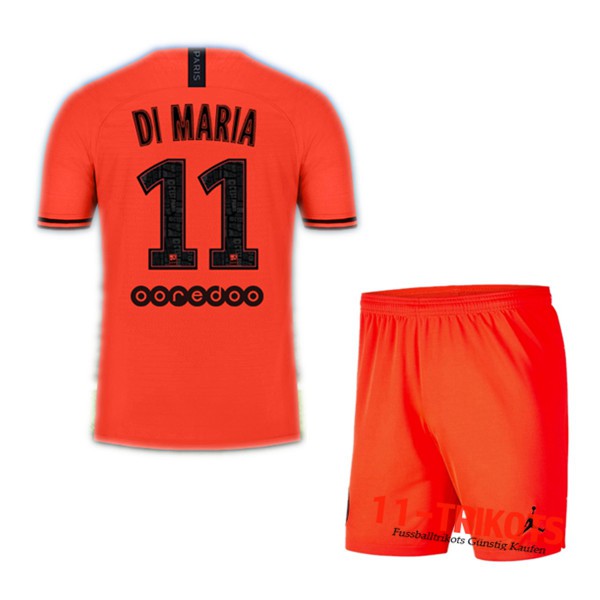 Neuestes Fussball PSG (DI MARIA 11) Kinder Auswärtstrikot 2019 2020 | 11-trikots