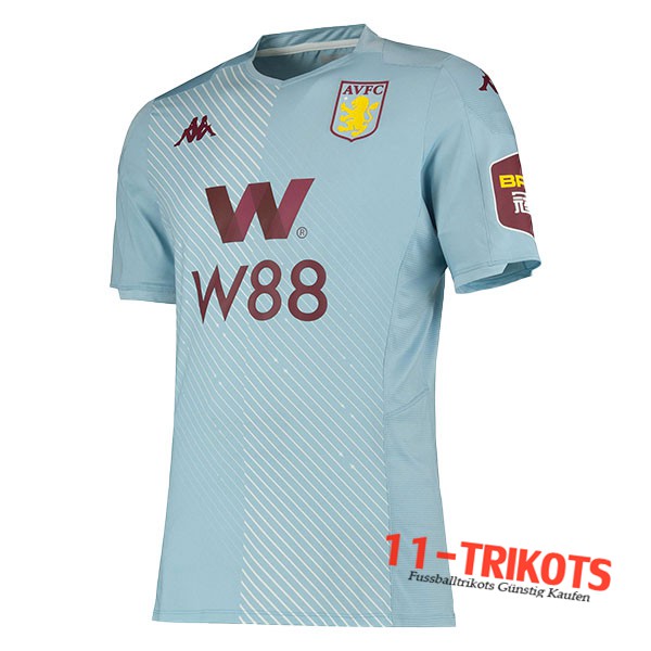 Neuestes Fussball Aston Villa Auswärtstrikot 2019 2020 | 11-trikots