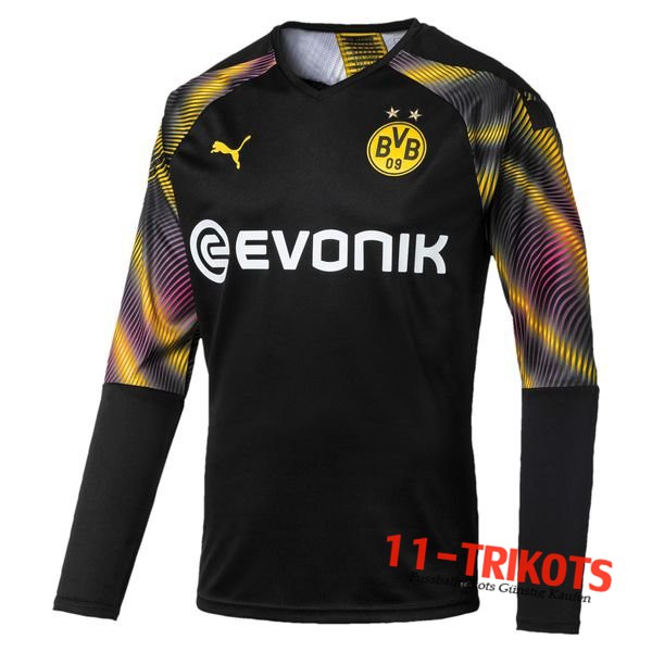 Neuestes Fussball Dortmund BVB Torwart Schwarz 2019 2020 | 11-trikots