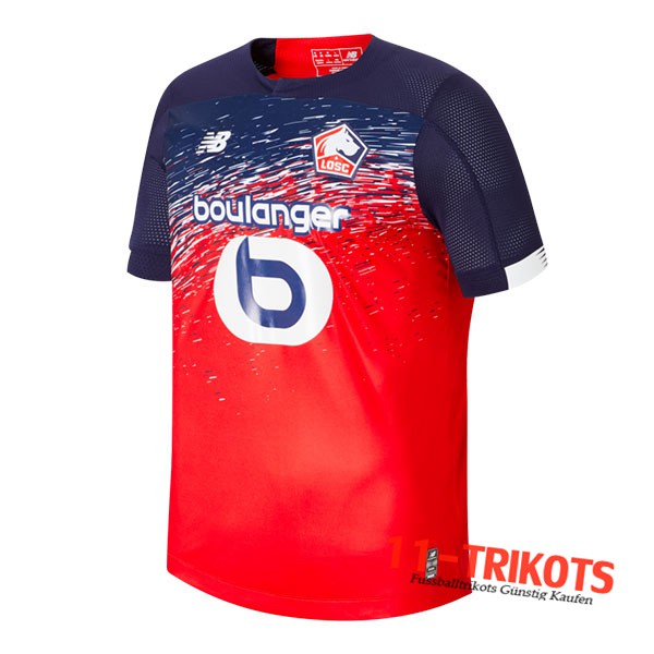 Neuestes Fussball Lille OSC Heimtrikot 2019 2020 | 11-trikots