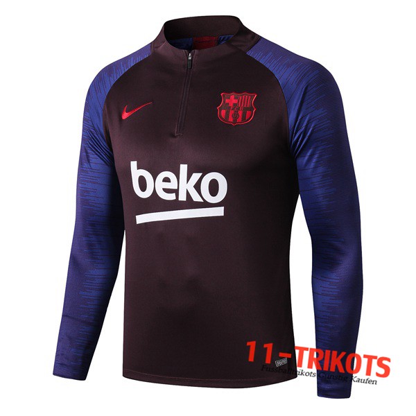 Sudadera de entrenamiento FC Barcelona Purpura/Azul 2019/2020