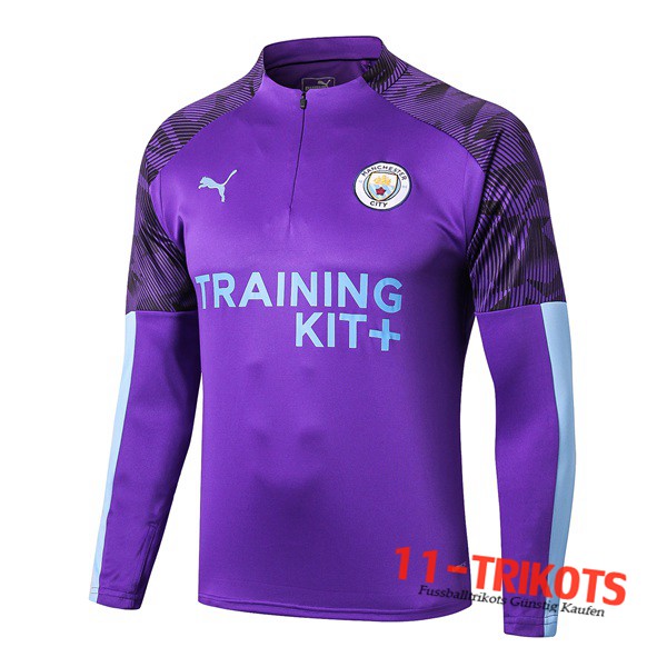 Sudadera de entrenamiento Manchester City Purpura 2019/2020