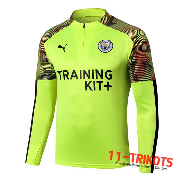 Sudadera de entrenamiento Manchester City Verde 2019/2020