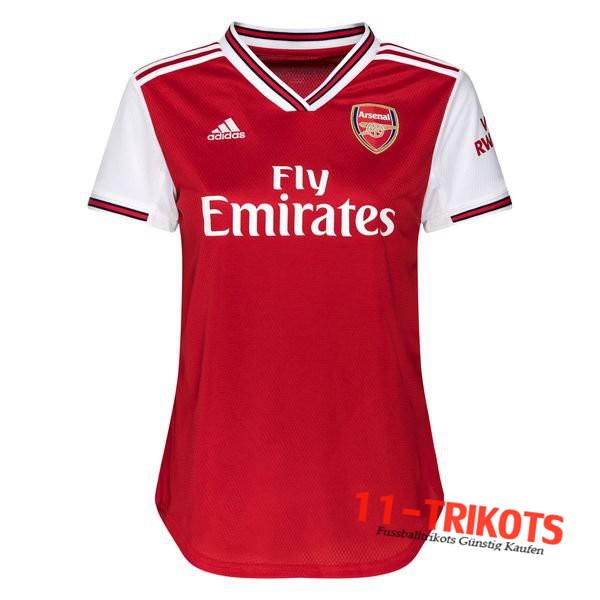 Neues Arsenal Damen Heimtrikot 2019/2020 Kurzarm Erstellen