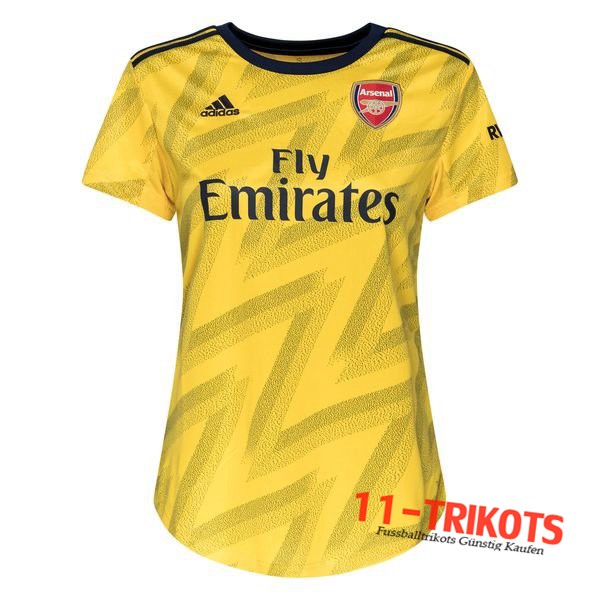 Neues Arsenal Damen Auswärtstrikot 2019/2020 Kurzarm Erstellen