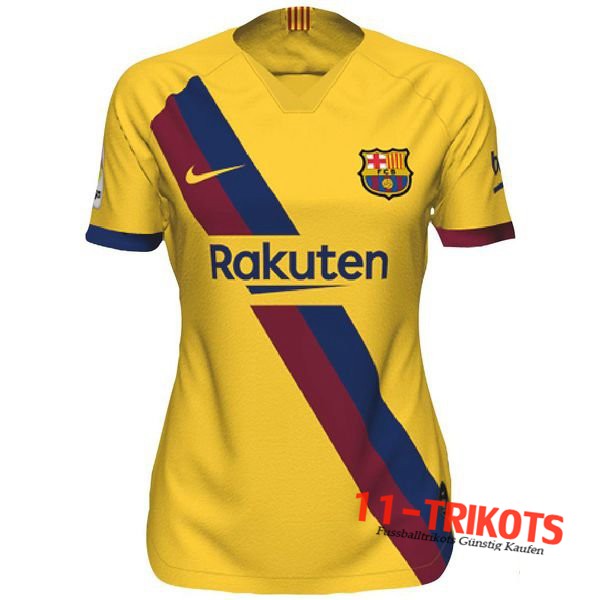 Neues FC Barcelona Damen Auswärtstrikot 2019/2020 Kurzarm Erstellen