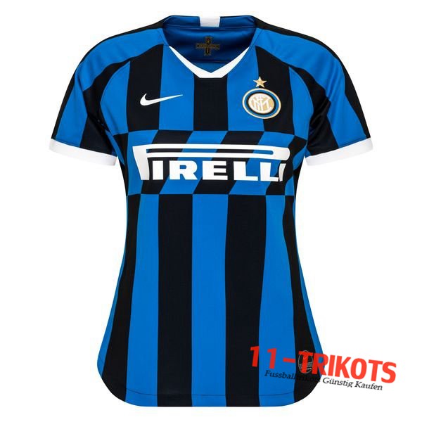 Neues Inter Milan Damen Heimtrikot 2019/2020 Kurzarm Erstellen