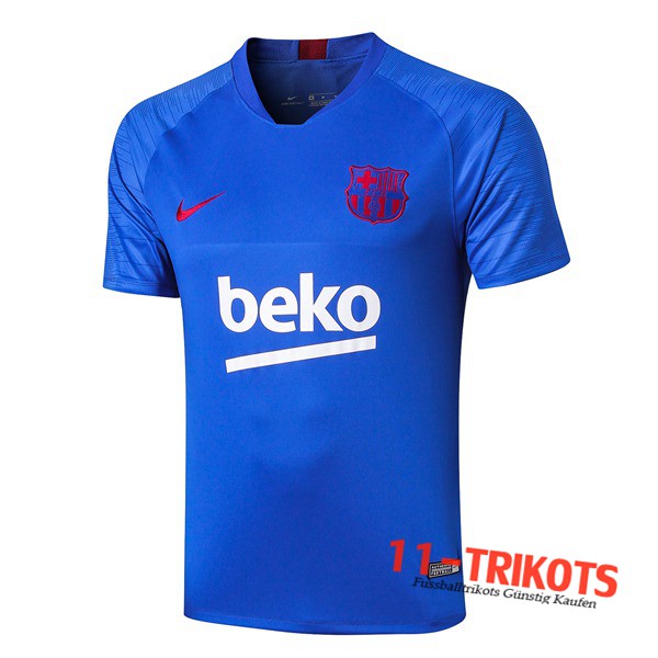 Neuestes Fussball FC Barcelona Trainingstrikot Blue 2019 2020 | 11-trikots