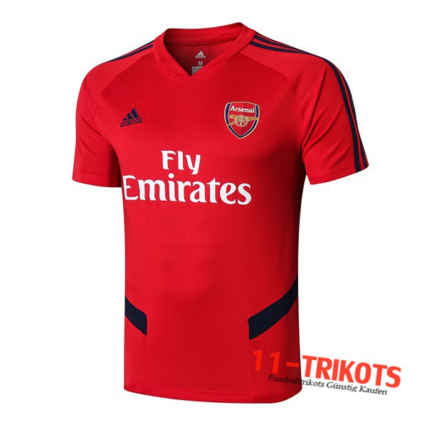 Neuestes Fussball Arsenal Trainingstrikot Rot 2019 2020 | 11-trikots