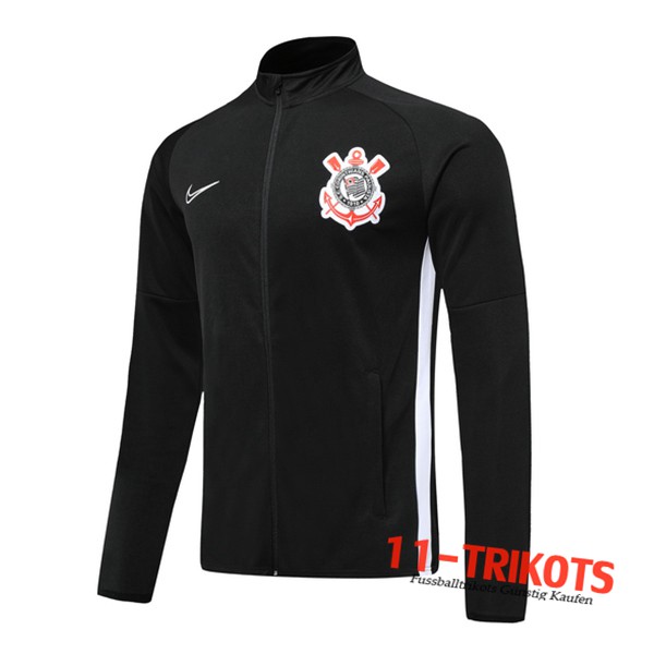 Chaqueta Futbol Corinthians Negro 2019/2020