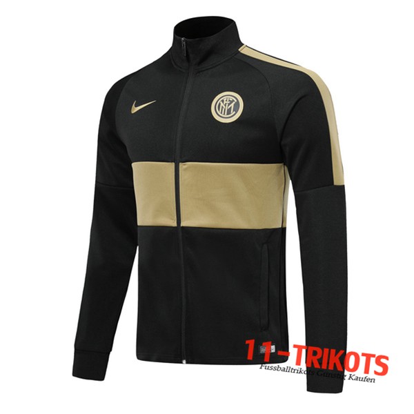 Chaqueta Futbol Inter Milan Negro Amarillo 2019/2020