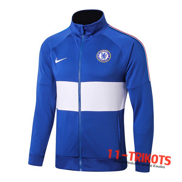 Chaqueta Futbol FC Chelsea Azul Blanco 2019/2020