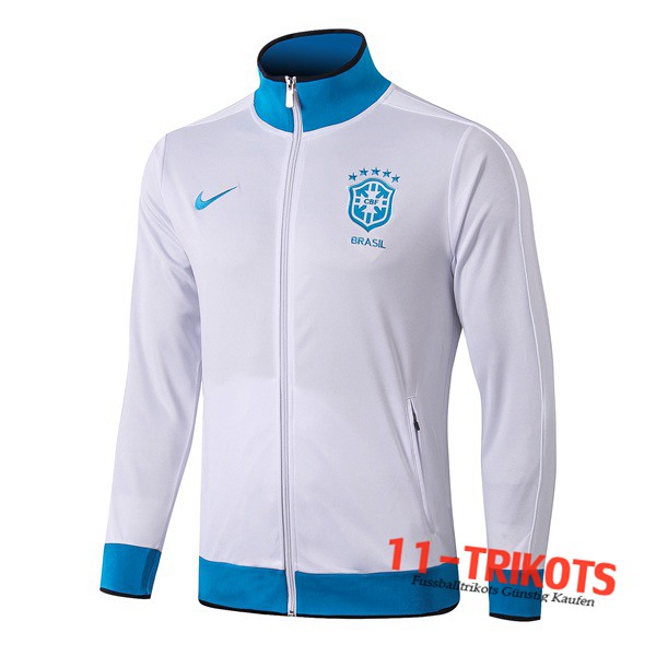 Chaqueta Futbol Brasil Blanco 2019/2020