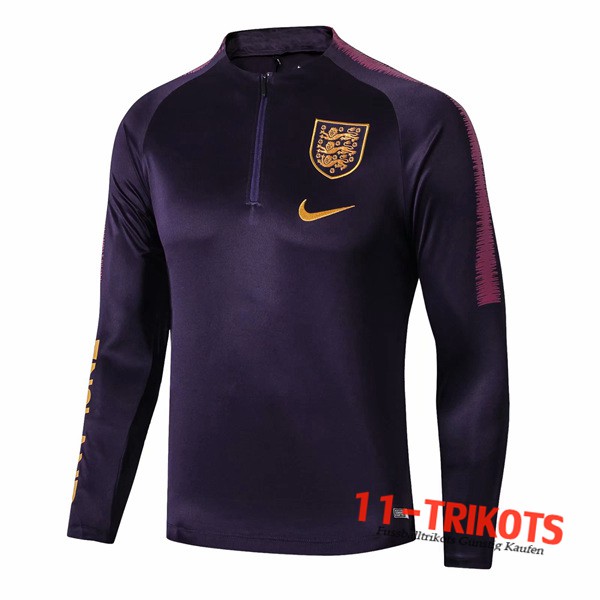 Sudadera de entrenamiento Inglaterra Purpura 2019/2020