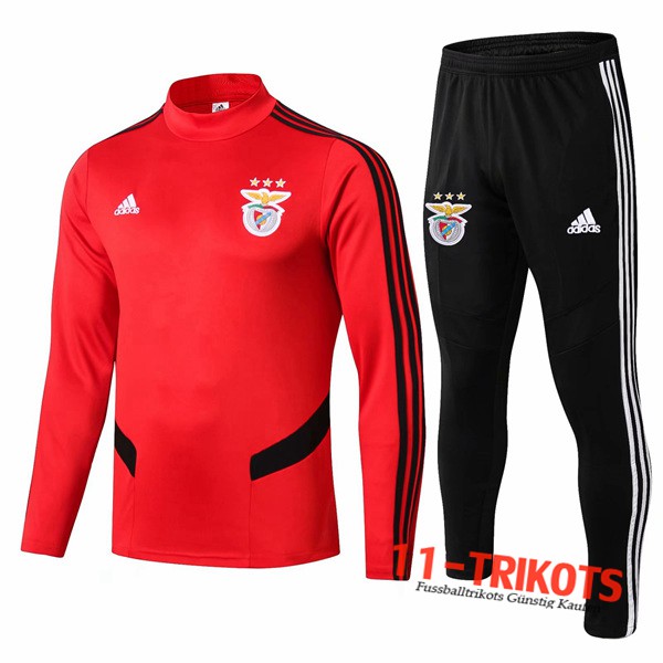 Neuestes Fussball Benfica Trainingsanzug Rot 2019 2020 | 11-trikots