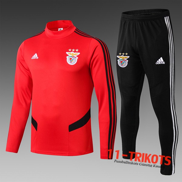 Neuestes Fussball Benfica Kinder Trainingsanzug Rot 2019 2020 | 11-trikots