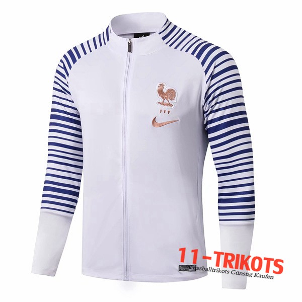 Chaqueta Futbol Francia Azul Blanco 2019/2020