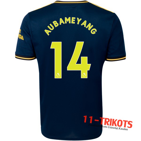 Neuestes Fussball Arsenal (AUBAMEYANG 14) Third 2019 2020 | 11-trikots