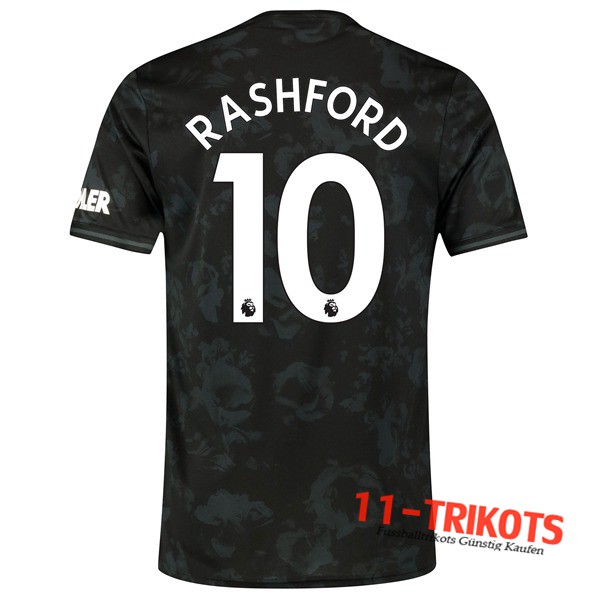 Neuestes Fussball Manchester United (Rashford 10) Third 2019 2020 | 11-trikots