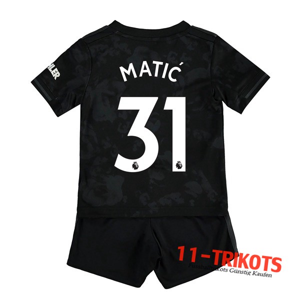 Neuestes Fussball Manchester United (MATIC 31) Kinder Third 2019 2020 | 11-trikots