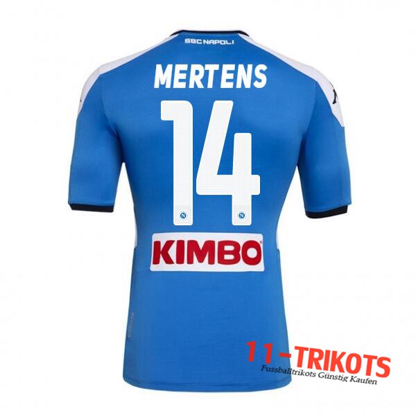 Neuestes Fussball SSC Neapel (MERTENS 14) Heimtrikot 2019 2020 | 11-trikots