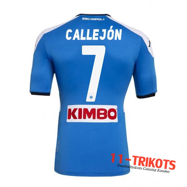 Neuestes Fussball SSC Neapel (CALLEJON 7) Heimtrikot 2019 2020 | 11-trikots