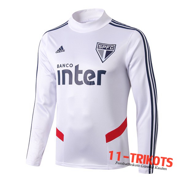 Sudadera de entrenamiento Sao Paulo FC Blanco 2019/2020