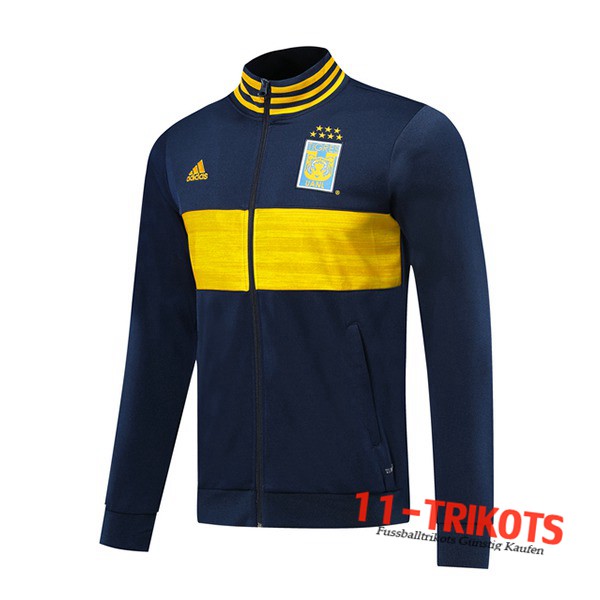 Chaqueta Futbol Tigres UANL Azul Oscuro 2019/2020