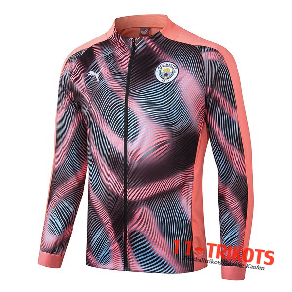 Chaqueta Futbol Manchester City Rosa/Negro 2019/2020