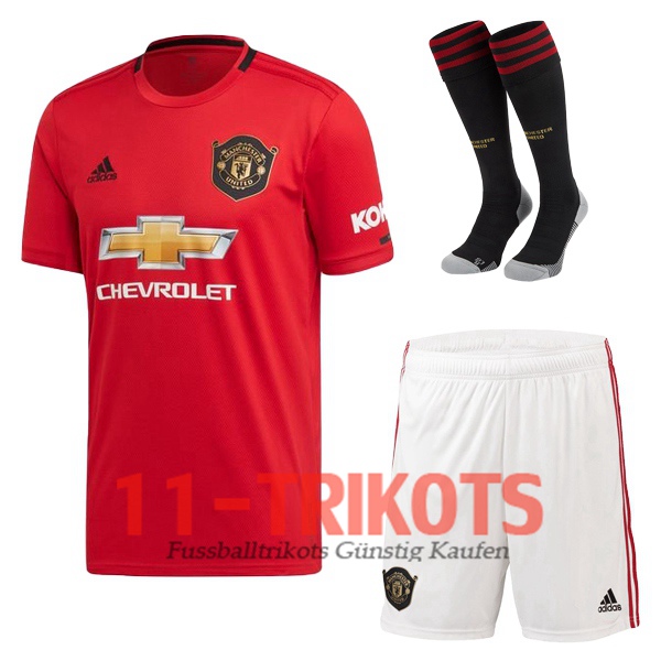 Manchester United Heimtrikot + Socken 2019/2020