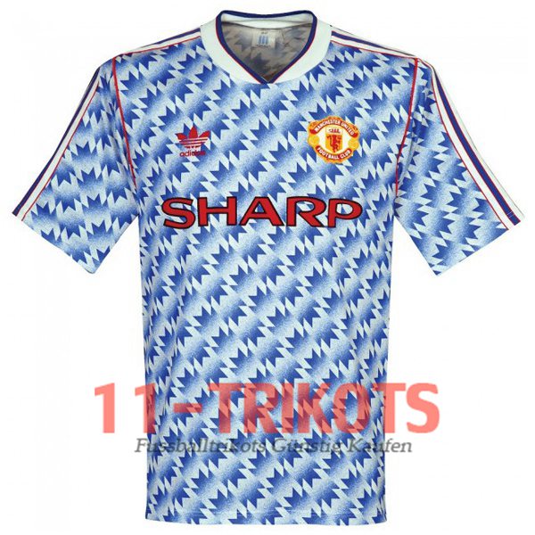 Manchester United Auswärtstrikot 1990/1992