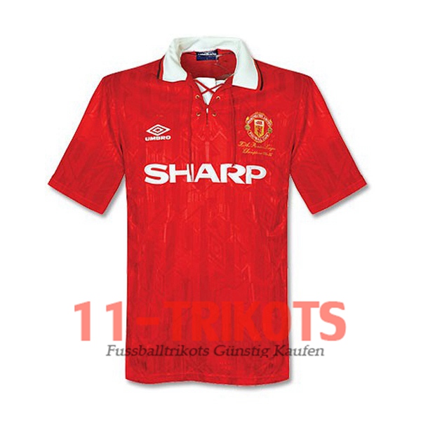 Manchester United Heimtrikot 1992/1994