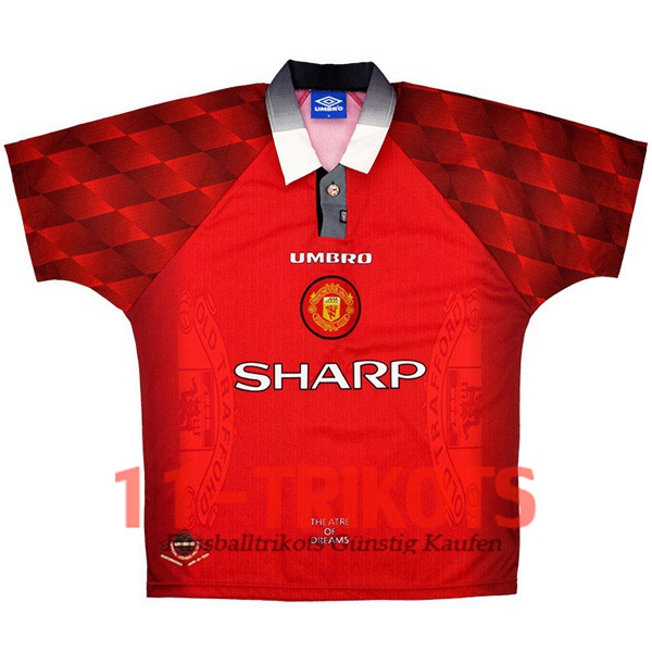 Manchester United Heimtrikot 1996