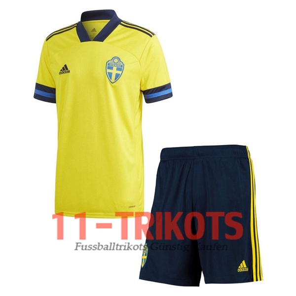 Schweden Kinder Heimtrikot 2020/2021