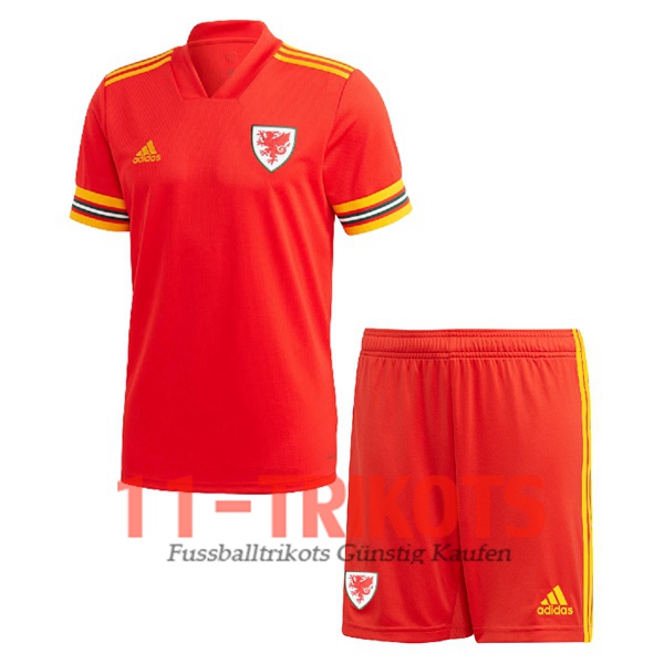 Wales Kinder Heimtrikot 2020/2021