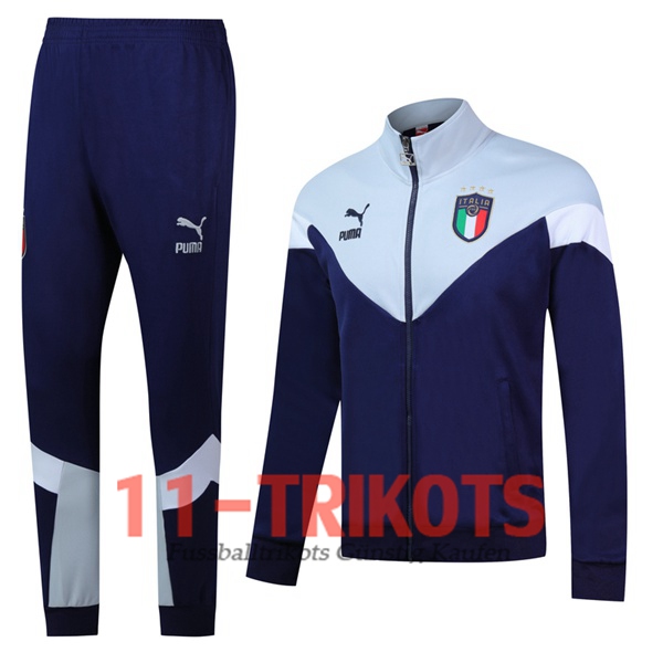 Italien Saphirblau -1 Trainingsanzug (Jacken) 2019/2020