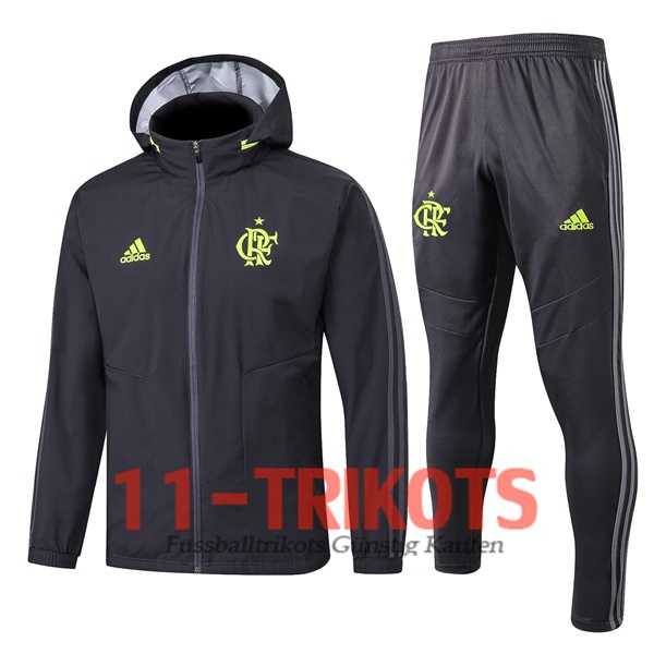 Flamengo Schwarz Trainingsanzug Windbreaker 2019/2020