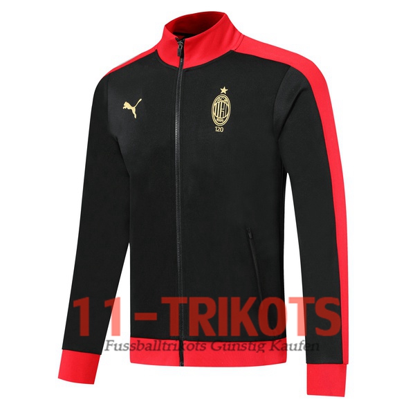 AC Milan Edition 120e Anniversaire Schwarz Trainingsjacke 2019/2020