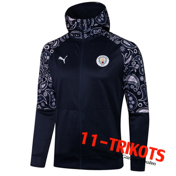 Chaqueta Con Capucha Manchester City Negro 2020/2021