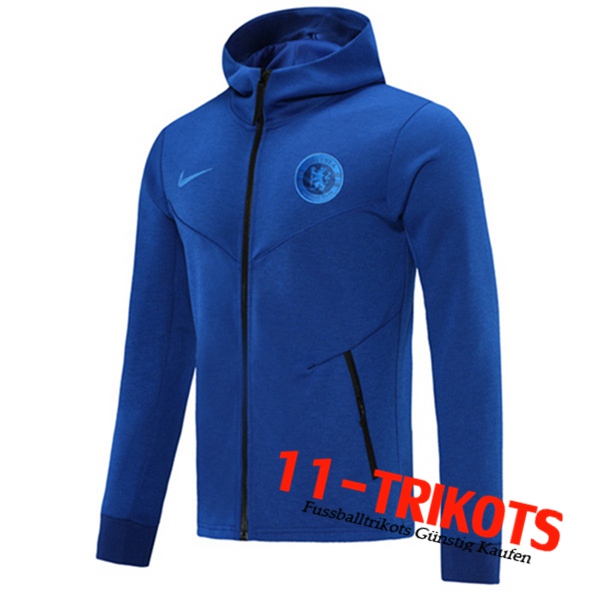 Chaqueta Con Capucha FC Chelsea Azul 2020/2021