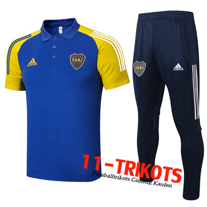 Boca Juniors Poloshirt + Hose Blau 2020/2021