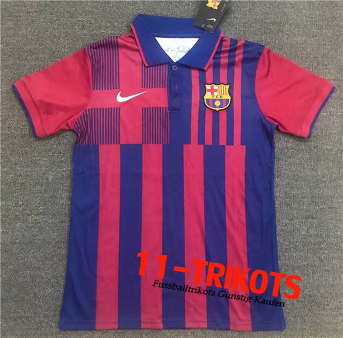 FC Barcelona Poloshirt Blau/Rot 2021/2022