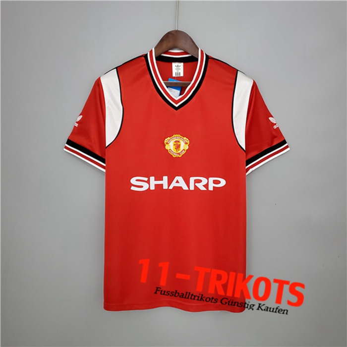 Manchester United Retro Heimtrikot 1985/1986