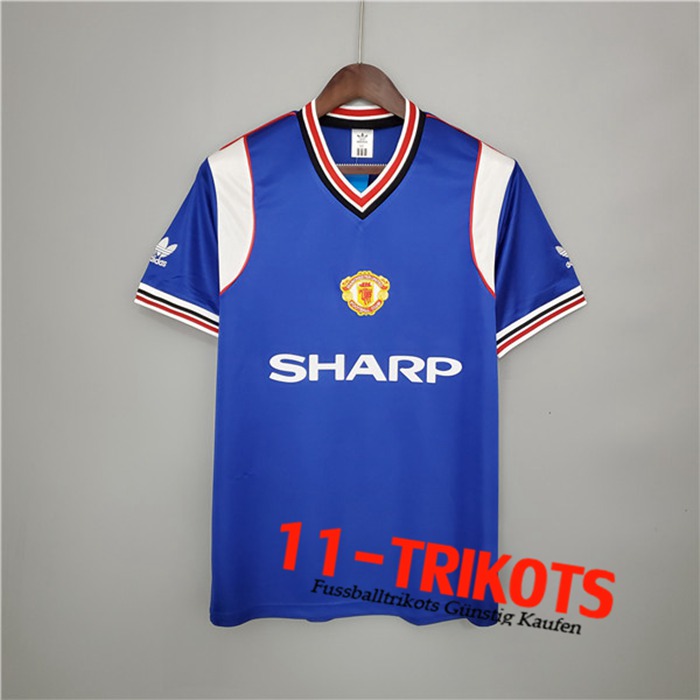 Manchester United Retro Auswärtstrikot 1985/1986