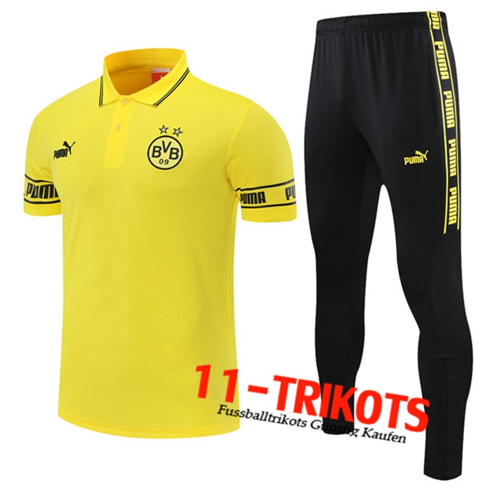 Dortmund BVB Poloshirt + Hose Gelb 2021/2022