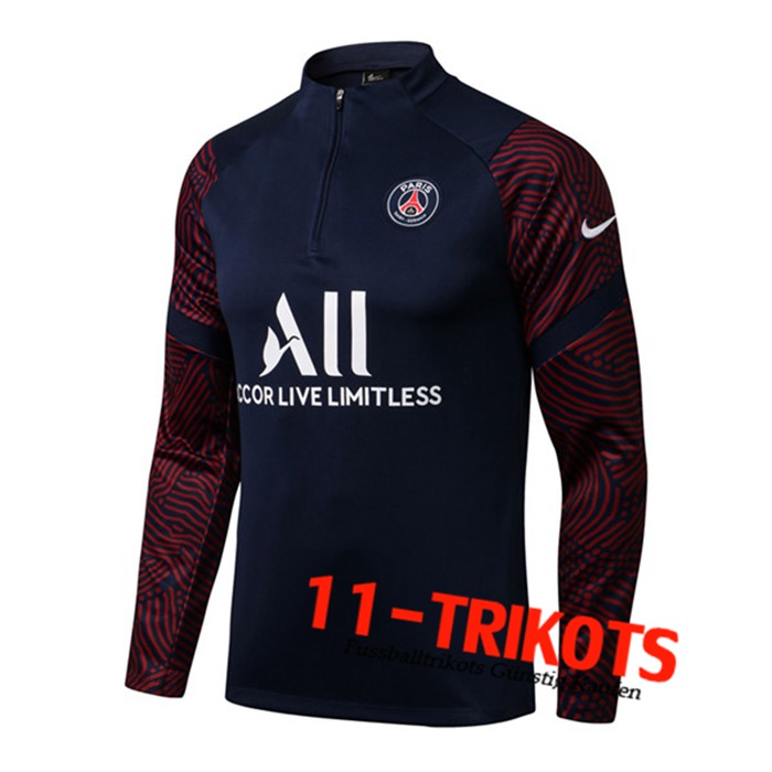 Sudadera De Entrenamiento PSG Marin Azul 2021/2022