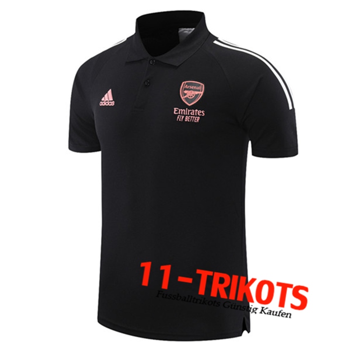 Arsenal Poloshirt Schwarz 2021/2022