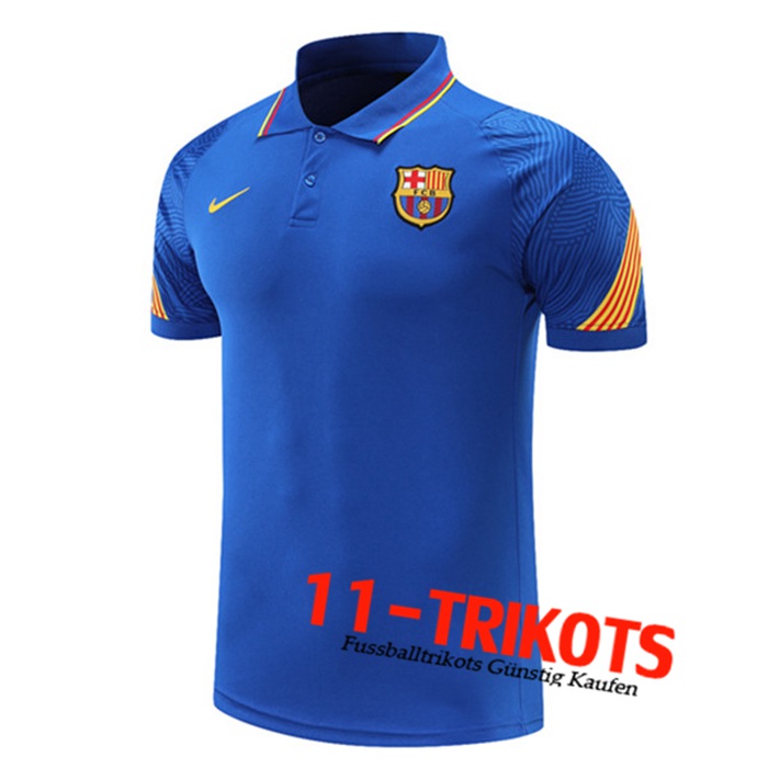 FC Barcelona Poloshirt Blau 2021/2022